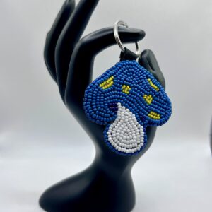 Blue Mushroom Keychain/Accessory